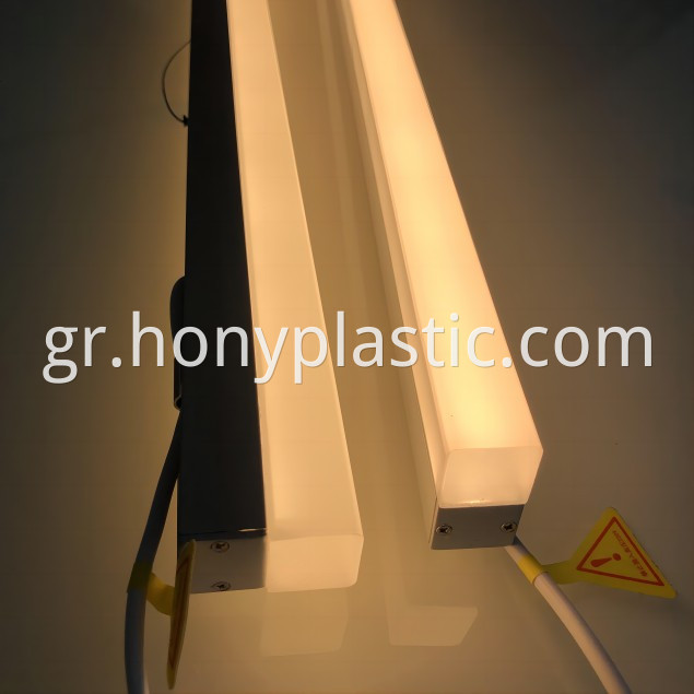 Aluminum Acrylic Modern pendant Lights Ceiling Led Chandelier6